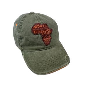 Disney Parks Animal Kingdom Kilimanjaro Safaris Hat Distressed cap Adult Size